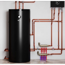 Бойлер косвенного нагрева напольный E8 Tempo ETS-200L черный Бойлер косвенного нагрева напольный E8 Tempo ETS-200L черный