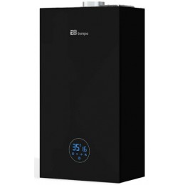 E8 Tempo GHC24W 24кВт Котел газовый двухконтурный (черное стекло) 