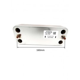 Теплообменник ГВС Baxi Eco Nova 16пл 160мм фирмы GIDEX(ИТАЛИЯ)