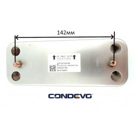 Теплообменник ГВС Ariston 12пл 142мм 